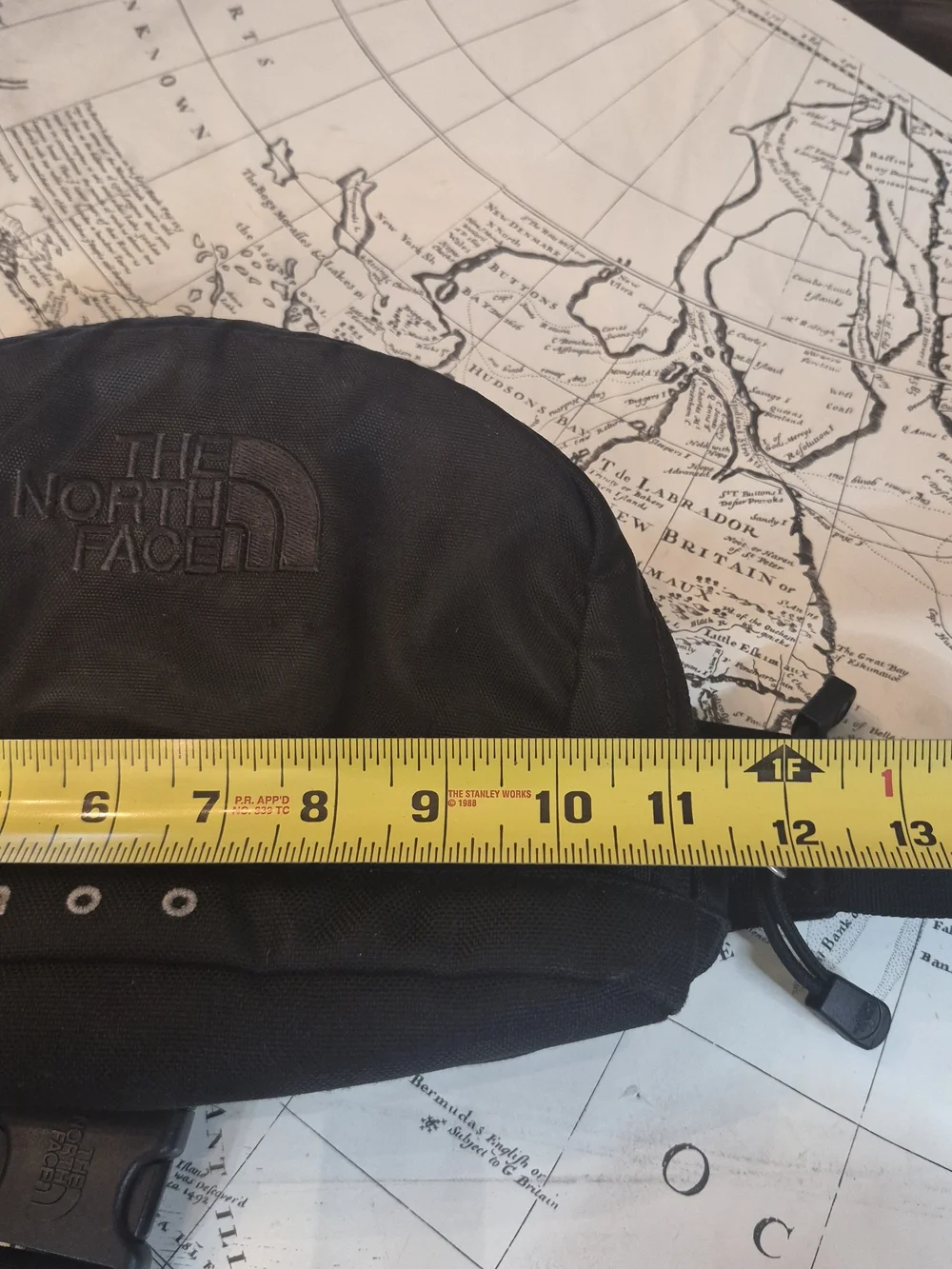 The North Face Black Men's Waist/Belt Bag with Reflective Accent